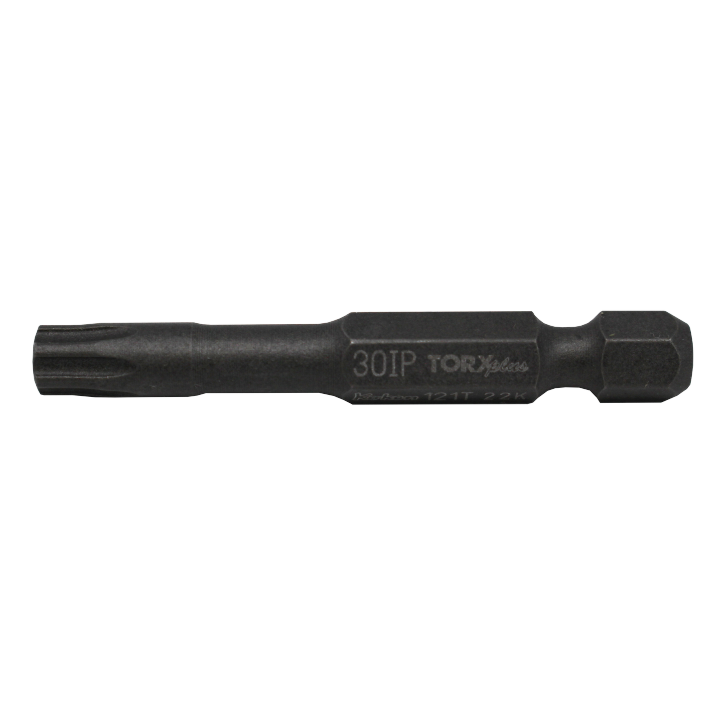 KOKEN 1/4" Hex Shank TORXPLUS Bit 30IP, Length 70mm - 121T.70-30IP