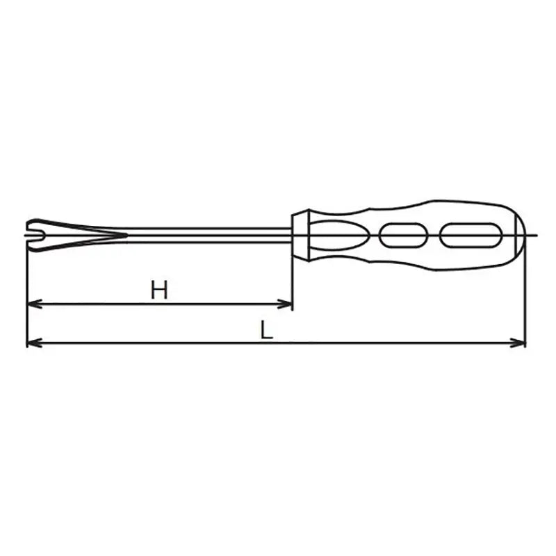 Door Trim Pad  10mm  Length 230mm Ko-ken USA