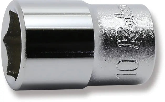1/4 Sq. Dr. 6 point chrome Metric Socket  10mm Ko-ken USA