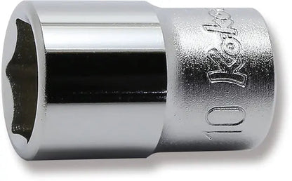 1/4 Sq. Dr. 6 point chrome Metric Socket  10mm Ko-ken USA