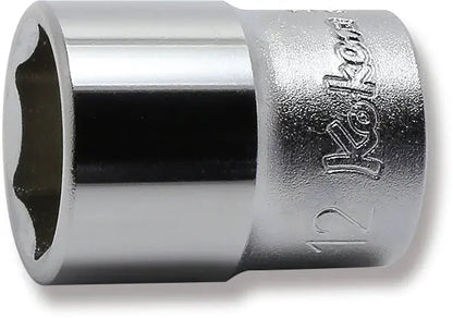 1/4 Sq. Dr. 6 point chrome Metric Socket  12mm Ko-ken USA