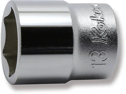 1/4 Sq. Dr. 6 point chrome Metric Socket  13mm Ko-ken USA