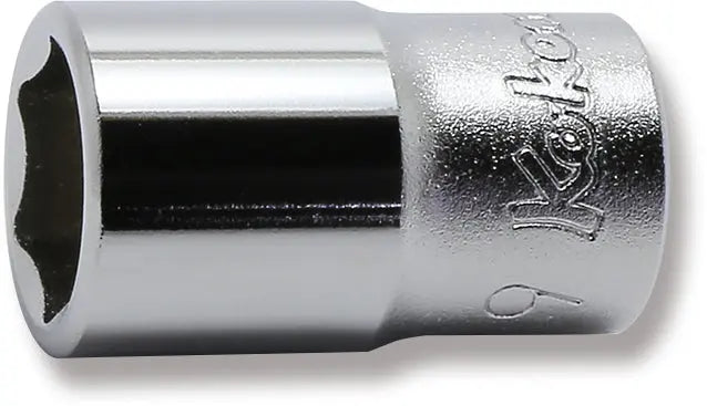 1/4 Sq. Dr. 6 point chrome Metric Socket  9mm Ko-ken USA