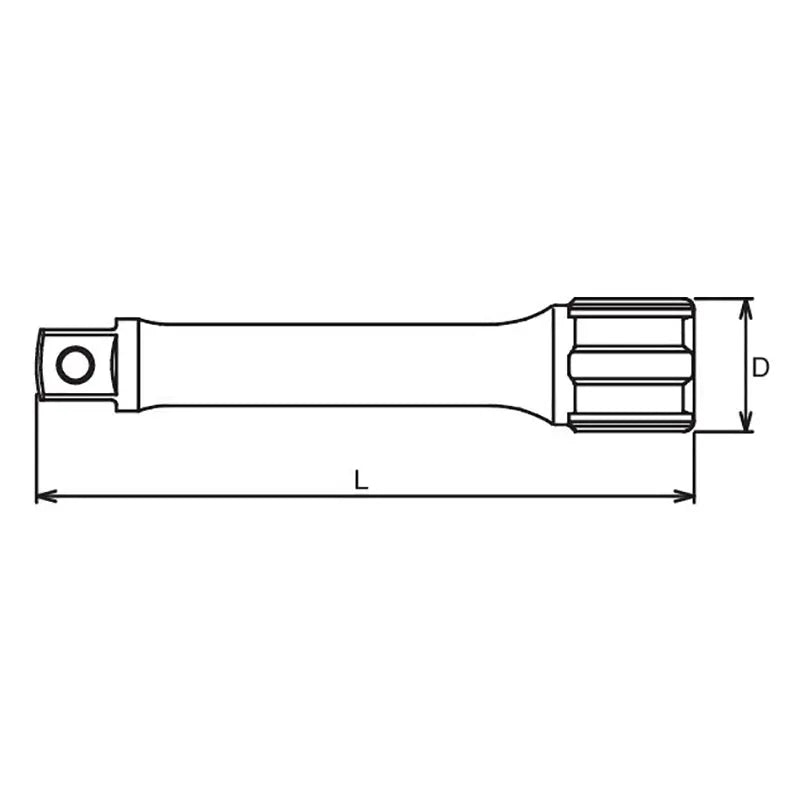 3/8 Sq. Dr. Extension Bar    Length 75mm Ko-ken USA