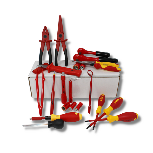 Entire Wiha High Voltage Insulated Tool Kit - 14600