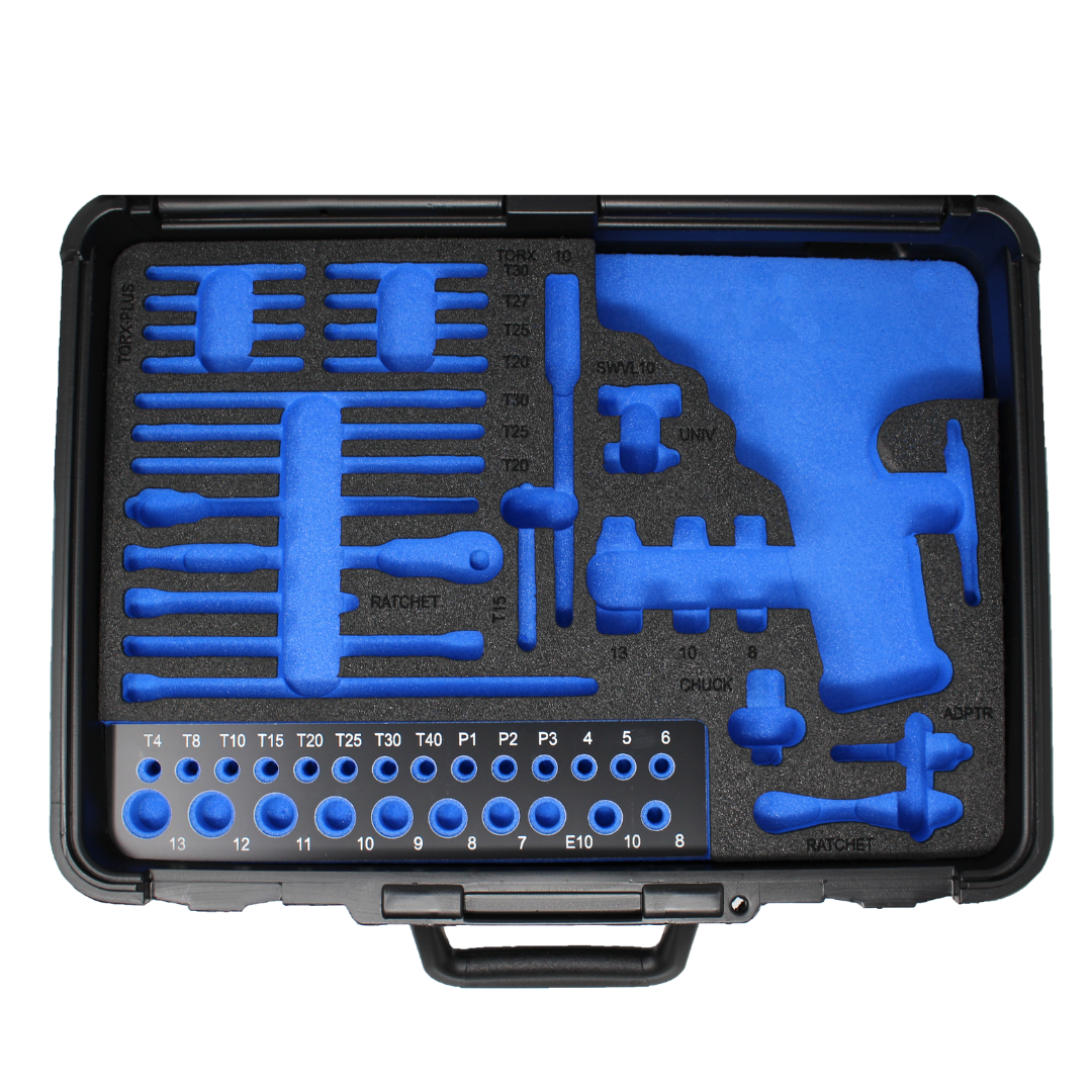 RTK-008 Layer 1 Foam - Foam, Text, Black with White Acrylic – Palmac x ...