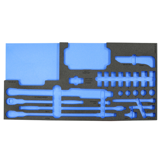 TSN00578-201-D OSAAP Shadowboard Blue 30mm