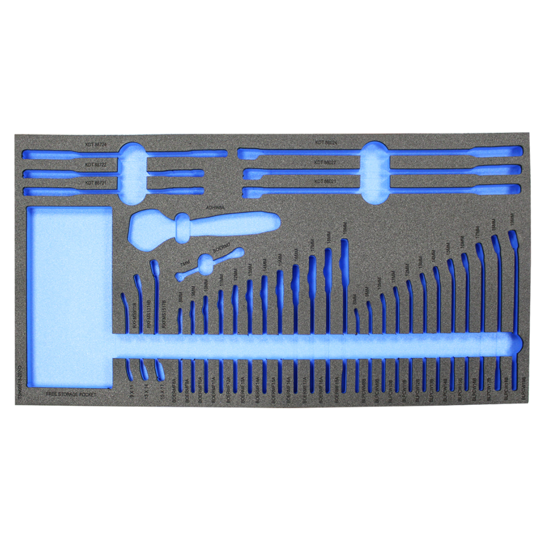 TSN00578-202-D OSAAP Shadowboard Blue 30mm